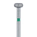 Donut / Wheel Diamond Bur, 4mm Ø, Coarse, FG - 909G-040-FG - Avtec Dental