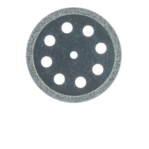 Diamond Bur, Perforated Disc, Double Sided, 0.5mm Thick, 22mm Ø, UNM - 911D-220-UNM - Avtec Dental
