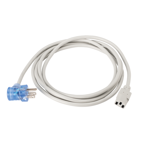 Hospital Grade Cord, Right Angle, #18 Gauge, IEC Style - DCI 9280 - Avtec Dental