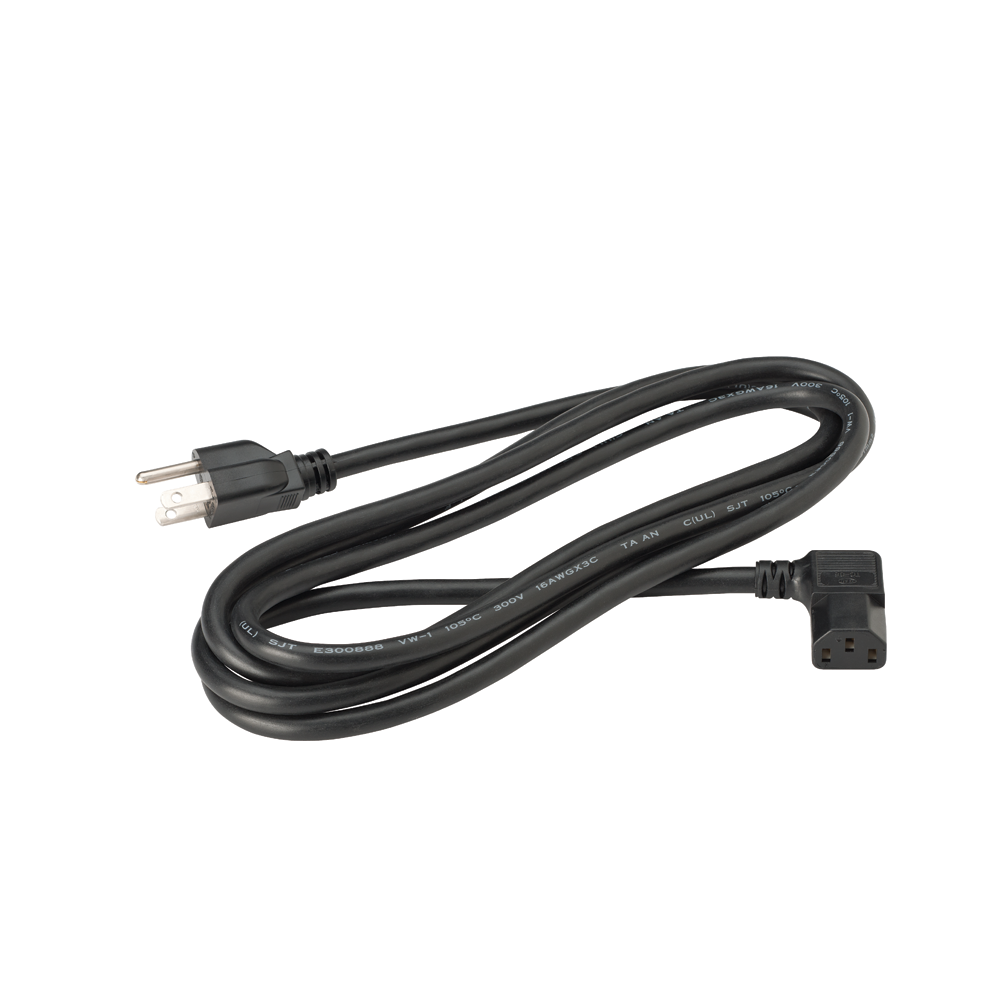 Power Cord, Right Angle, #16 Gauge - DCI 9283 | Avtec Dental