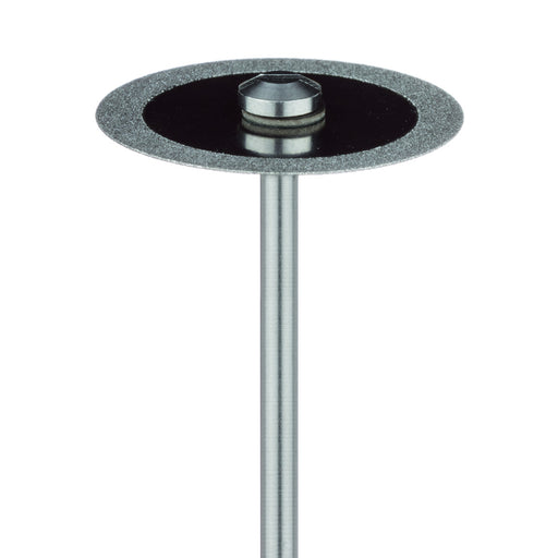 Diamond Disc, Double Sided Edge, 0.3mm Thick, 22mm Ø, Fine, HP - 935DF-220-HP - Avtec Dental