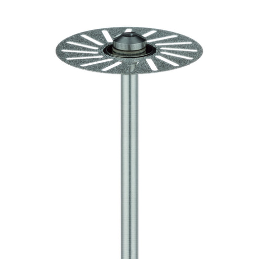 Diamond Disc, Perforated Double Sided, 0.2mm Thick, 22mm Ø, Fine, HP - 947DF-220-HP - Avtec Dental