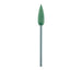 Polisher, Green, Flame, 5.5mm Ø, High Shine (Fine), HP - 9501H-055-HP-GRN - Avtec Dental