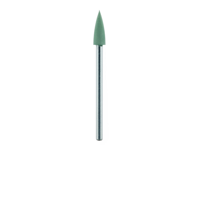 Polisher, Green, Tapered Point, 4.3mm Ø, High Shine (Fine), HP - 9502H-043-HP-GRN - Avtec Dental