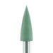 Polisher, Green, Tapered Point, 4.3mm Ø, High Shine (Fine), RA - 9502H-043-RA-GRN - Avtec Dental