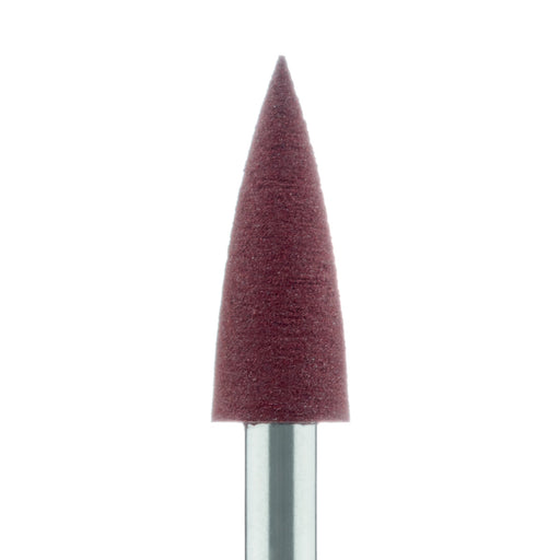 Polisher, Brown, Long Point, 4.3mm Ø, Polishing (Medium), RA - 9502P-043-RA-BRN - Avtec Dental