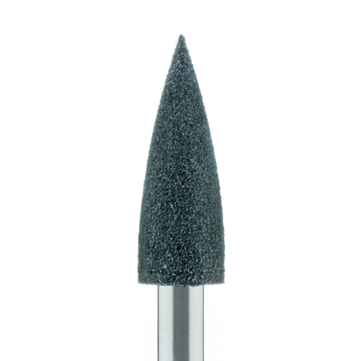 Polisher, Black, Long Point, 4.3mm Ø, Pre-Polishing (Coarse), RA - 9502V-043-RA-BLK - Avtec Dental
