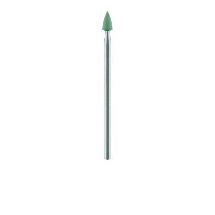 Polisher, Green, Point, 3.3mm Ø, High Shine (Fine), HP - 9503H-033-HP-GRN - Avtec Dental