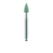 Polisher, Green, Point, 3.3mm Ø, High Shine (Fine), RA - 9503H-033-RA-GRN - Avtec Dental