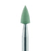 Polisher, Green, Point, 3.3mm Ø, High Shine (Fine), RA - 9503H-033-RA-GRN - Avtec Dental