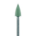 Polisher, Green, Point, 3.3mm Ø, High Shine (Fine), FG - 9503H-033-FG-GRN - Avtec Dental