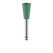 Polisher, Green, Cup, 6.5mm Ø, High Shine (Fine), RA - 9504H-065-RA-GRN - Avtec Dental