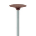 Polisher, Brown, Knife Edge, 14.5mm Ø, Polishing (Medium), HP - 9508P-145-HP-BRN - Avtec Dental