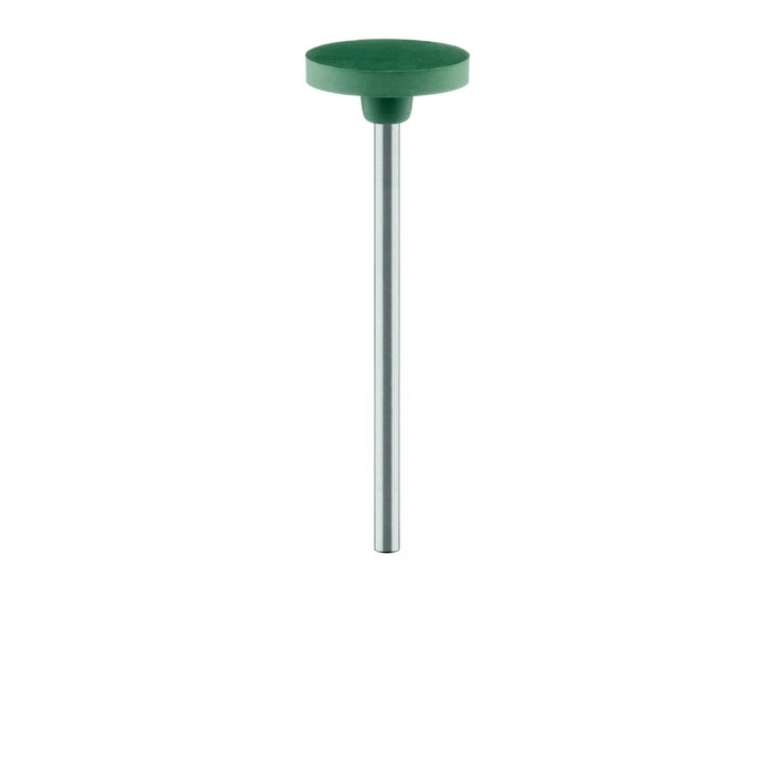 Polisher, Green, Wheel, 14.5mm Ø, High Shine (Fine), HP - 9509H-145-HP-GRN - Avtec Dental