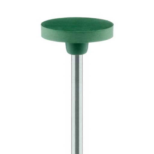 Polisher, Green, Wheel, 14.5mm Ø, High Shine (Fine), HP - 9509H-145-HP-GRN - Avtec Dental