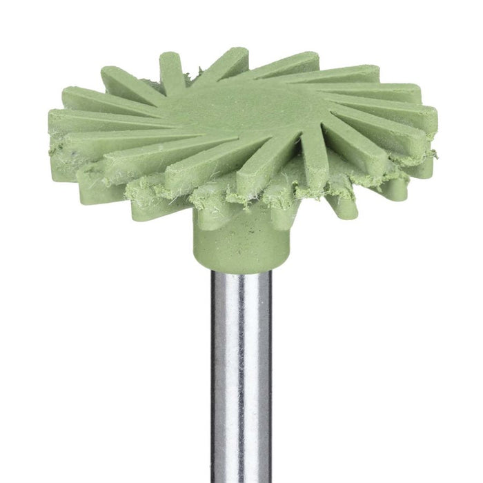 Universal Twist Polisher, High Shine, Fine, Green RA - 9517H-140-RA - Avtec Dental
