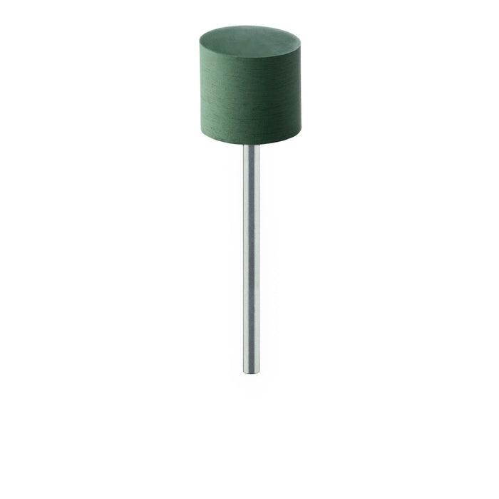Polisher, Green, Cylinder, 14mm Ø, High Shine (Fine), HP - 9518H-140-HP-GRN - Avtec Dental