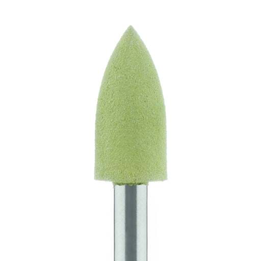 Polisher, Light Green, Flame, Composite, 4.7mm Ø, Polishing, RA - 9526P-047-RA-LGRN - Avtec Dental