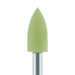 Polisher, Light Green, Flame, Composite, 4.7mm Ø, Polishing, RA - 9526P-047-RA-LGRN - Avtec Dental