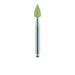 Polisher, Light-Green, Point, Composite, 3.3mm Ø, Fine, RA - 9527P-033-RA-LGRN - Avtec Dental