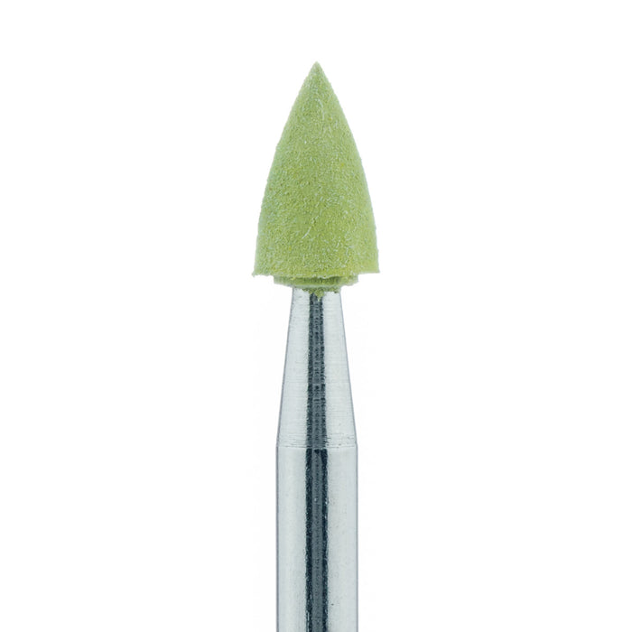 Polisher, Light-Green, Point, Composite, 3.3mm Ø, Fine, RA - 9527P-033-RA-LGRN - Avtec Dental