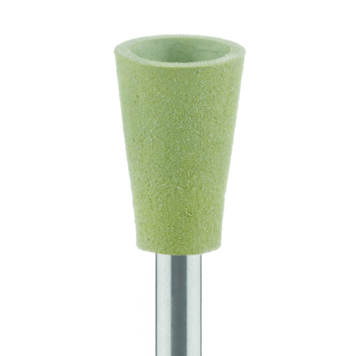 Polisher, Light Green, Cup, Composite, 6.5mm Ø, Fine, RA - 9528P-065-RA-LGRN - Avtec Dental