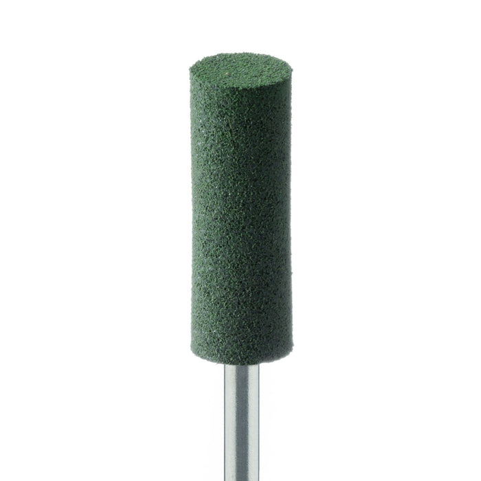 Polisher, For Acrylics, Green, Cylinder, 6.5mm Ø, Pre-Polishing (Coarse), HP - 9571V-065-HP-GRN - Avtec Dental