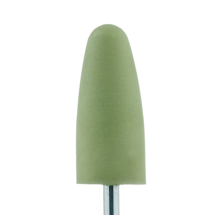 Polisher, For Acrylics, Yellow, Cone, 10mm Ø, High Shine, HP - 9573H-100-HP-Y - Avtec Dental