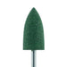 Polisher, For Acrylics, Green, Point, 10mm Ø, Pre-Polishing, HP - 9579V-100-HP-GRN - Avtec Dental