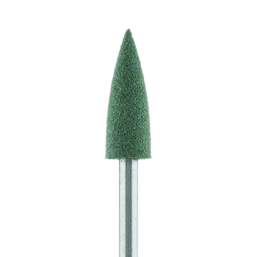 Polisher, For Acrylics, Green, Point, 5.6mm Ø, Pre-Polishing, HP - 9580V-056-HP-GRN - Avtec Dental