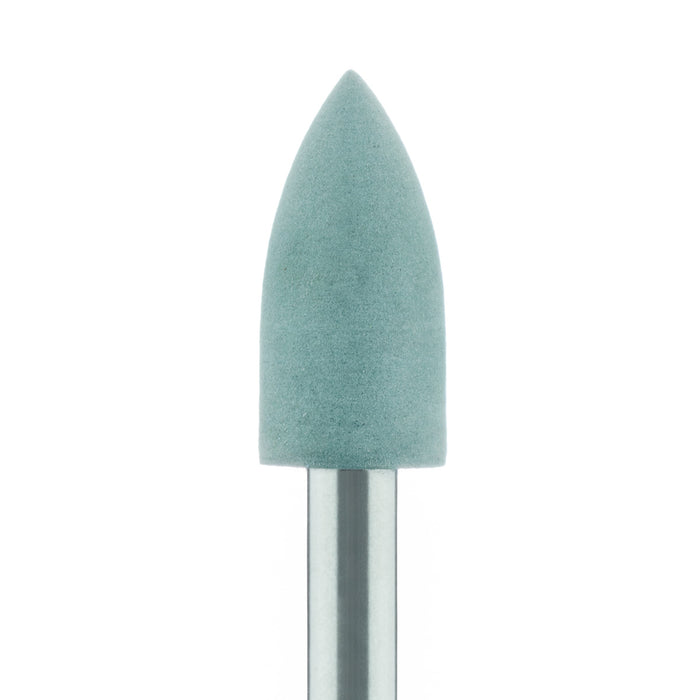 Polisher, Porcelain Polishers for Ceramics, Light Green, Flame, 4.5mm Ø, Polishing, RA - 9652H-045-RA-GR - Avtec Dental