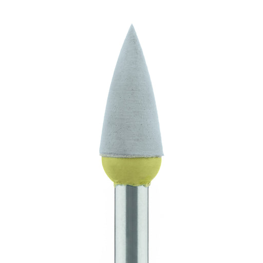 Polisher, Grey, Point, 4mm Ø, High Shine, RA - 9712F-040-RA-GREY / B - Avtec Dental