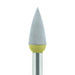Polisher, Grey, Point, 4mm Ø, High Shine, RA - 9712F-040-RA-GREY / B - Avtec Dental