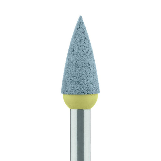 Polisher, Light Blue / Beige, Point, 4mm Ø, Pre-Polishing, RA - 9712G-040-RA-TRQ / B - Avtec Dental
