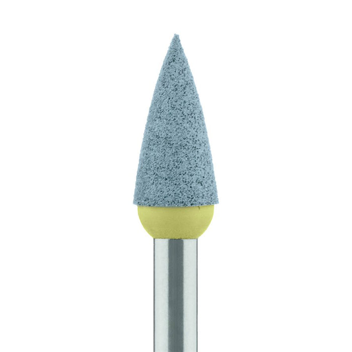 Polisher, Light Blue / Beige, Point, 4mm Ø, Pre-Polishing, RA - 9712G-040-RA-TRQ / B - Avtec Dental
