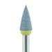 Polisher, Light Blue / Beige, Point, 4mm Ø, Pre-Polishing, RA - 9712G-040-RA-TRQ / B - Avtec Dental