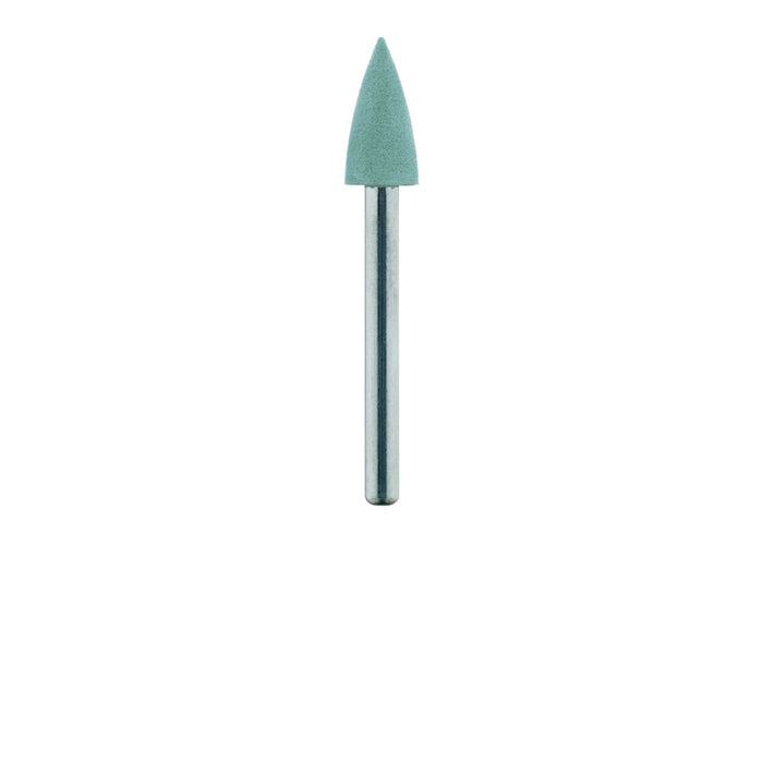 Polisher, Turquoise / Beige, Point, 3.3mm Ø, Polishing, RA - 9713M-033-FG-TRQ / BL - Avtec Dental