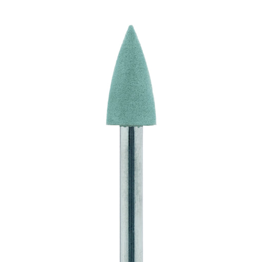 Polisher, Turquoise / Beige, Point, 3.3mm Ø, Polishing, RA - 9713M-033-FG-TRQ / BL - Avtec Dental