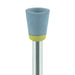 Polisher, Turquoise / Beige, Cup, 6mm Ø, Pre-Polishing, RA - 9714G-060-RA-TRQ / B - Avtec Dental