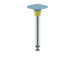 Polisher, Light Blue / Beige, Knife Edge, 10mm Ø, Pre-Polishing, RA - 9718G-100-RA-TRQ / B - Avtec Dental
