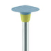 Polisher, Light Blue / Beige, Knife Edge, 10mm Ø, Pre-Polishing, RA - 9718G-100-RA-TRQ / B - Avtec Dental