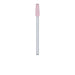 Abrasive, Pink, Tapered Flat End, Diamond Porcelain for Ceramics, Zirconia Sprue Removal, 4mm Ø, Medium, HP - 9734G-040-HP-P - Avtec Dental