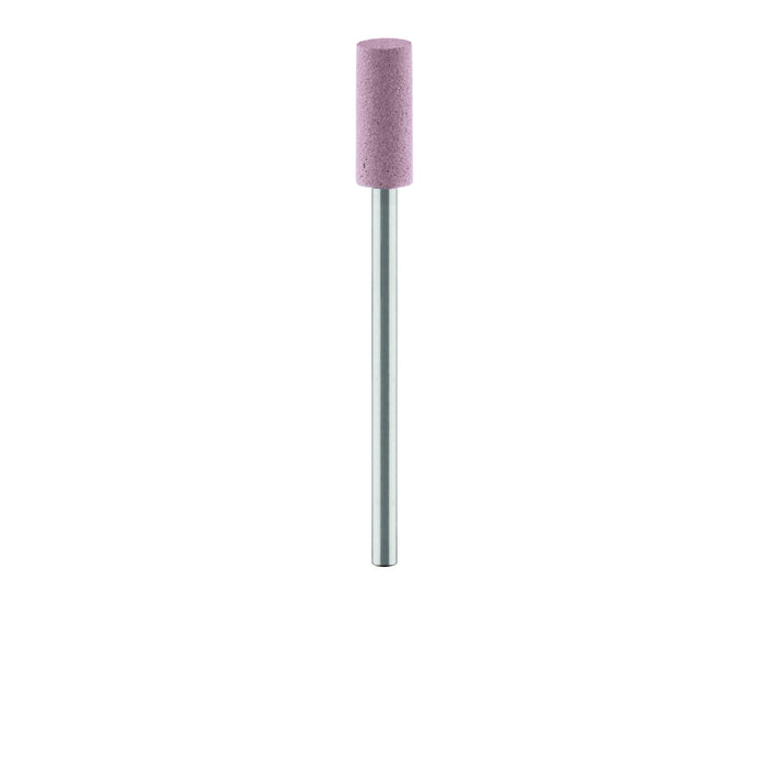 Abrasive, Pink, Cylinder, Diamond Porcelain for Ceramics, Zirconia Sprue Removal, 5mm Ø, Medium, HP -  9735G-050-HP-P - Avtec Dental
