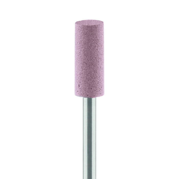 Abrasive, Pink, Cylinder, Diamond Porcelain for Ceramics, Zirconia Sprue Removal, 5mm Ø, Medium, HP -  9735G-050-HP-P - Avtec Dental
