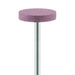 Abrasive, Pink, Wheel, Diamond Porcelain for Ceramics, Zirconia Sprue Removal, 15mm Ø, Medium, HP - 9736G-150-HP-P - Avtec Dental