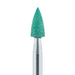 Polisher, Diamond Impregnated, For Porcelain, Green, Point, 3mm Ø, Pre-Polishing (Coarse), RA - 9741G-030-RA-GRN - Avtec Dental
