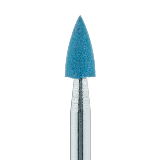 Polisher, Diamond Impregnated, For Porcelain, Blue, Point, 3mm Ø, Polishing (Medium), RA - 9741M-030-RA-BLU - Avtec Dental
