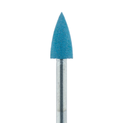 Polisher, Diamond Impregnated, For Porcelain, Blue, Point, 3mm Ø, Polishing (Medium), FG - 9741M-030-FG-BLU - Avtec Dental