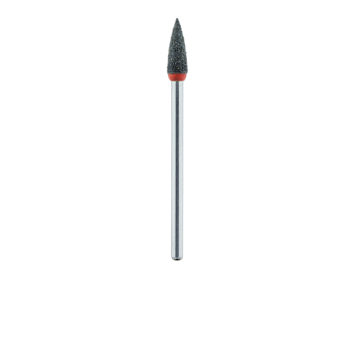 Polisher, Diamond Impregnated, For Porcelain, Black / Orange, Point, 4mm Ø, Pre-Polishing (Super Coarse), HP - 9742H-040-HP-GR / O - Avtec Dental