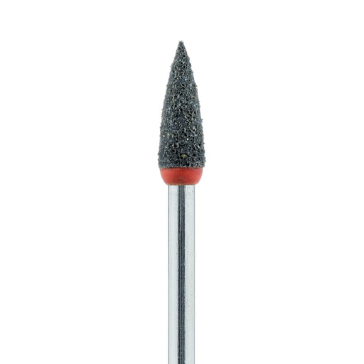 Polisher, Diamond Impregnated, For Porcelain, Black / Orange, Point, 4mm Ø, Pre-Polishing (Super Coarse), HP - 9742H-040-HP-GR / O - Avtec Dental